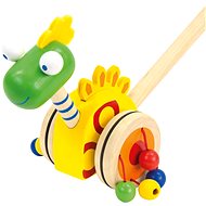 Bino Dinosaur Rider - Push and Pull Toy