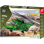 Blocki MyArmy Combat helicopter - Building Set