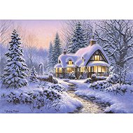 Bluebird Winter Quilt Wouldbie Cottage 500 pieces - Jigsaw Puzzle