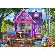 Bluebird Studio in the cottage 500 pieces - Jigsaw Puzzle