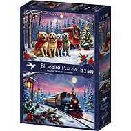 Bluebird Christmas is coming 2x500 pieces - Jigsaw Puzzle