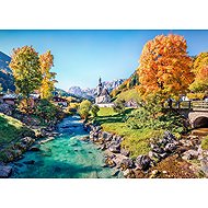 BLUEBIRD Autumn in Ramsau 500 pieces - Jigsaw Puzzle
