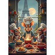 BLUEBIRD Little Chefs of Paris 1000 pieces - Jigsaw Puzzle