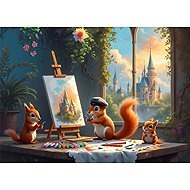 BLUEBIRD Squirrel Studio 500 pieces - Jigsaw Puzzle