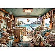 BLUEBIRD Camping at the coast 1000 pieces - Jigsaw Puzzle