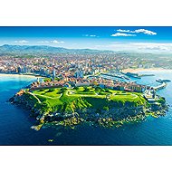 BLUEBIRD View of Gijón, Spain 1000 pieces - Jigsaw Puzzle