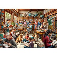 BLUEBIRD Library 1000 pieces - Jigsaw Puzzle