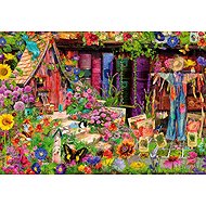 BLUEBIRD Scarecrow's Garden 1000 pieces - Jigsaw Puzzle