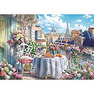 BLUEBIRD Breakfast on the balcony in Paris 1000 pieces - Jigsaw Puzzle