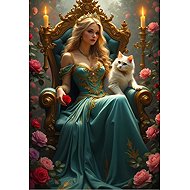BLUEBIRD Queen of Roses 1000 pieces - Jigsaw Puzzle
