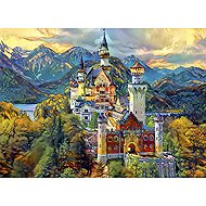 BLUEBIRD Neuschwanstein 1000 dílků - Jigsaw Puzzle