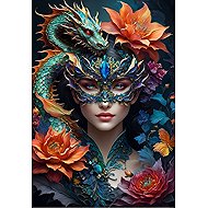 BLUEBIRD Girl with dragon 1000 pieces - Jigsaw Puzzle