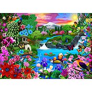 BLUEBIRD Oriental Paradise 500 pieces - Jigsaw Puzzle
