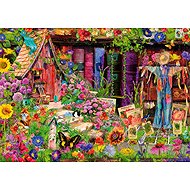BLUEBIRD Scarecrow's Garden 2000 pieces - Jigsaw Puzzle