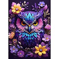 BLUEBIRD Flowers and owl 300 pieces - Jigsaw Puzzle