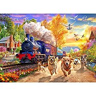 BLUEBIRD Behind the Train 300 pieces - Jigsaw Puzzle