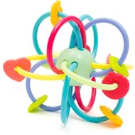 BABY MIX Silicone-plastic teether with rattle - Baby Teether