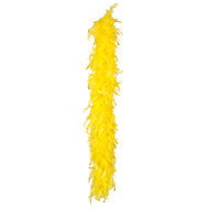Boland Feather Boa Yellow 50g - Costume Accessory