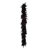 Boland Feather Boa Black 50g - Costume Accessory