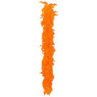 Boland Feather Boa Orange 50g - Costume Accessory