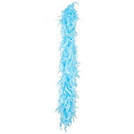 Boland Boa péřové světle modré 50 g - Costume Accessory