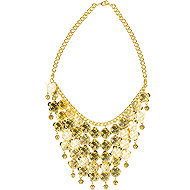 Boland Spanish Dancer Gold Coins Necklace - Costume Accessory