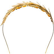 Boland Gold Metal Laurel Headband - Costume Accessory