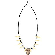 Boland Teeth and Skulls Necklace - Costume Accessory