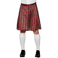Boland Scottish Kilt Red - Costume Accessory