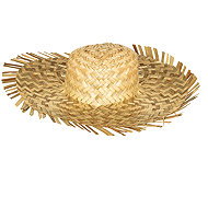 Boland Havana Straw Beach Hat - Costume Accessory