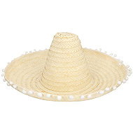 Boland Sombrero Ernesto Natural (Dia. 50cm) - Costume Accessory