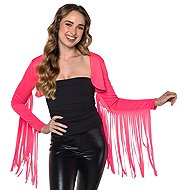 Boland Bolero Rave neon pink (M/L) - Costume Accessory