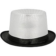 Boland Caprice top hat silver - Costume Accessory