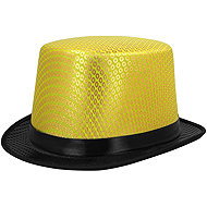 Boland Caprice gold top hat - Costume Accessory