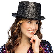 Boland Showtime black hat (top hat) - Costume Accessory