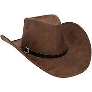 Boland Bronco brown cowboy hat - Costume Accessory