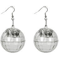 Boland Pair of LED disco ball earrings - Costume Accessory