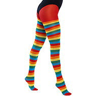 Boland Rainbow-striped tights - Costume Accessory
