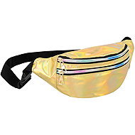 Boland Retro gold bum bag - Costume Accessory