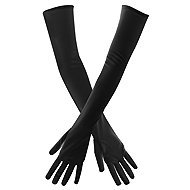 Boland long black gloves - Costume Accessory