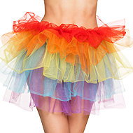 Boland rainbow tutu skirt size M/L - Costume Accessory