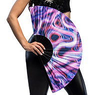 Boland Rave Trip XL fan, 64cm - Costume Accessory