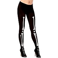 Widmann Punčocháče kostlivec halloweenské - Costume Accessory
