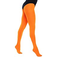 Boland Tights neon orange - Costume Accessory