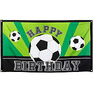 Boland Polyester 'Happy Birthday' football flag - Decoration