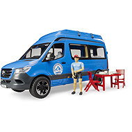 Bruder 02684 Camping MB Sprinter with driver and accessories - Toy Car