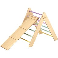 BusyKids Montessori Pickle triangle with pastel board - Children's Climbing Frame