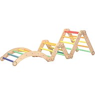 BusyKids Montessori climbing set rainbow - Children's Climbing Frame