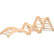 BusyKids Montessori climbing set natural - Children's Climbing Frame