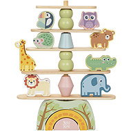 BusyKids Montessori game Stacking animals - Balance Game
